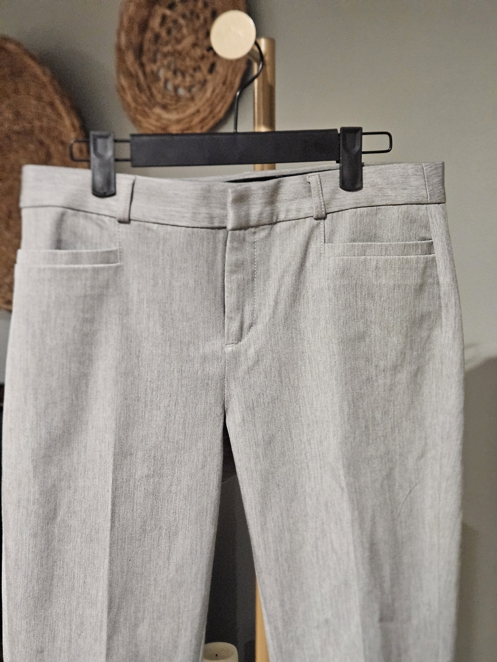 Banana Republic Sloan Curvy Fit Ankle Trousers – Gray. Size 6 (Like New) - Picture 8 of 16